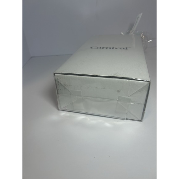 Carnival Cruise Line Two Etched Champagne Flutes New In Box Never Been Opened - Picture 5 of 6